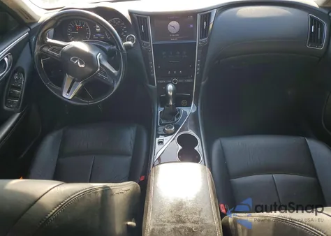 2018 Infiniti Q50 Luxe from USA, damaged, VIN JN1EV7APXJM363138